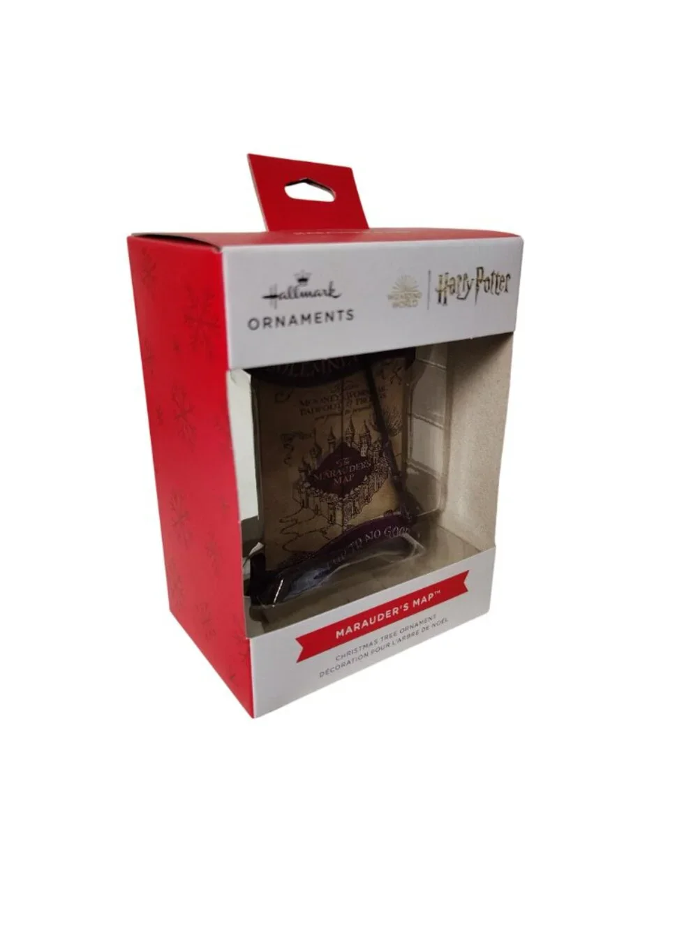 Hallmark Harry Potter Marauders Map Christmas Tree Ornament
